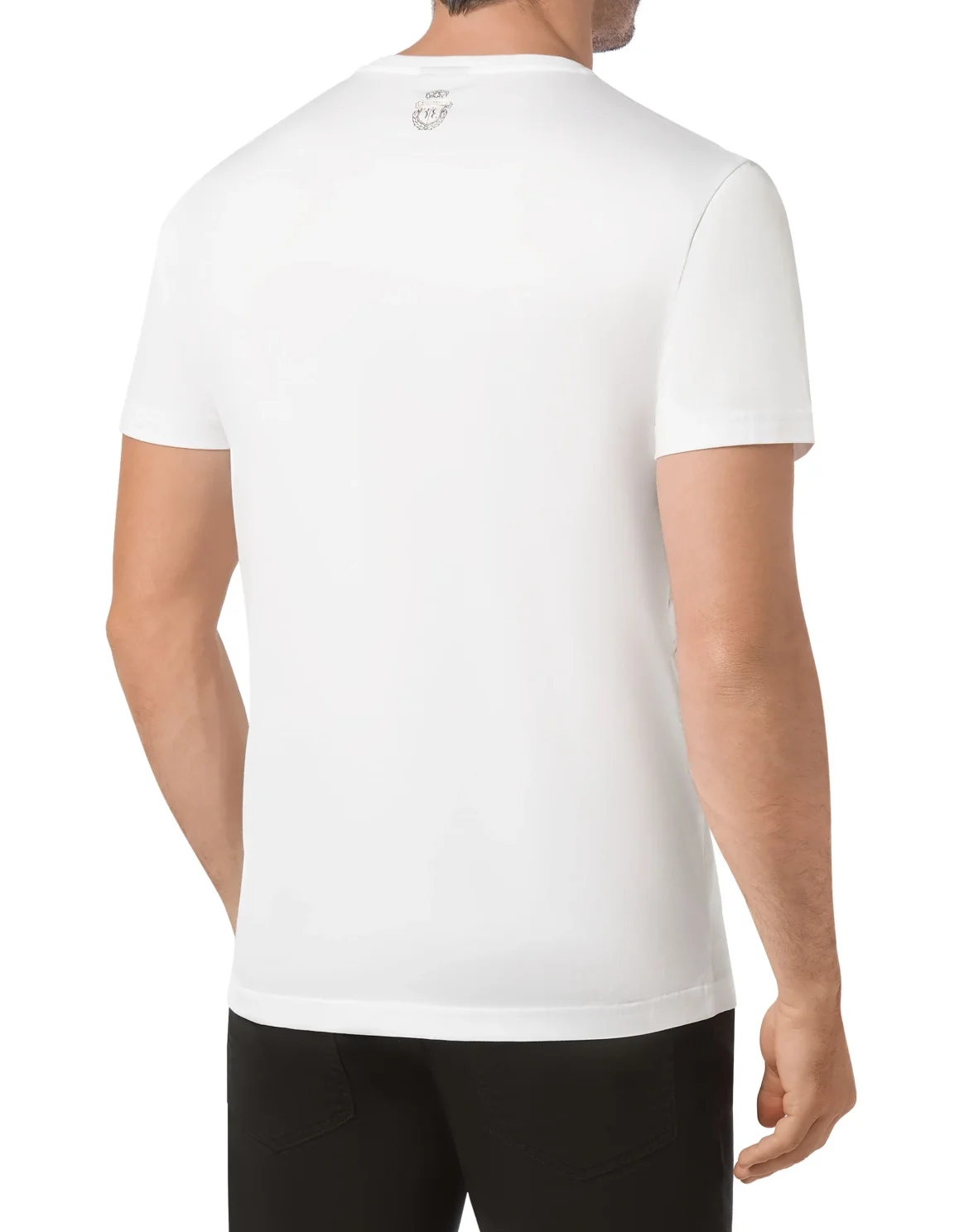  T-shirt Round Neck SS Crest, цвет: Белый