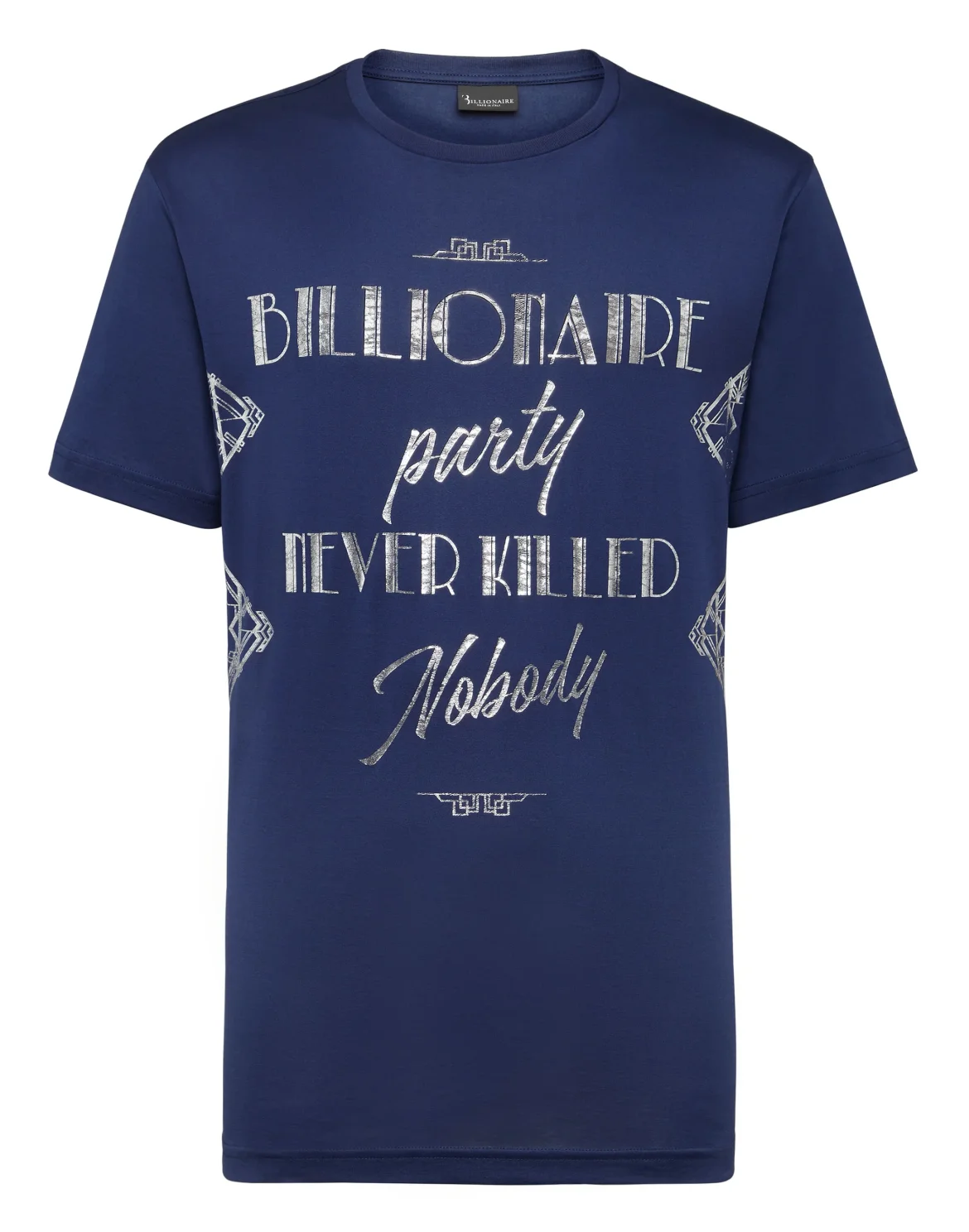  T-shirt Round Neck SS Crest, цвет: Синий