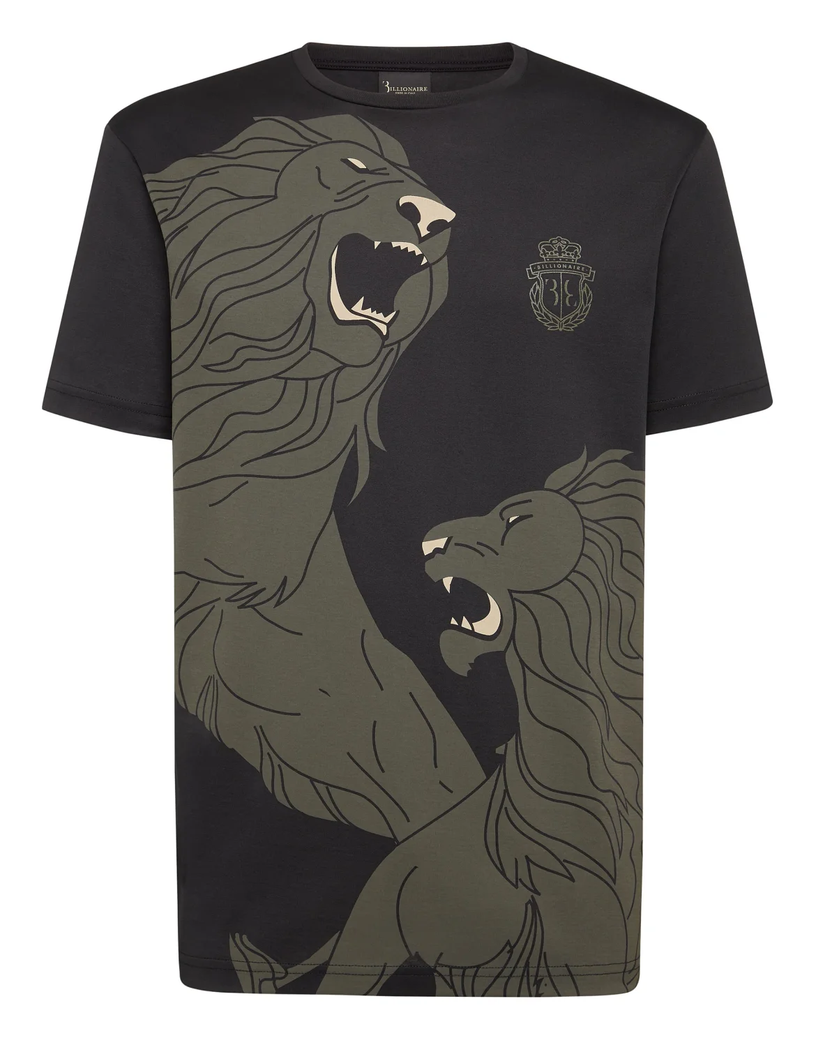 T-shirt Round Neck SS Double B, цвет: Черный