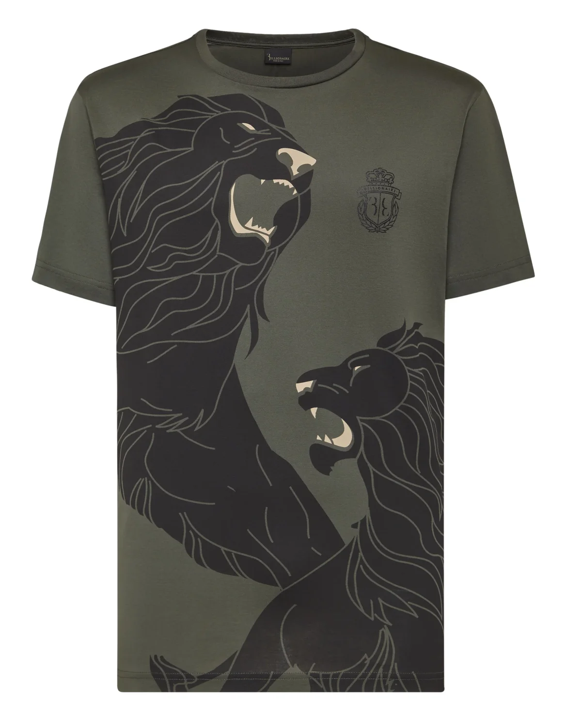 T-shirt Round Neck SS Double B, цвет: Камуфляж