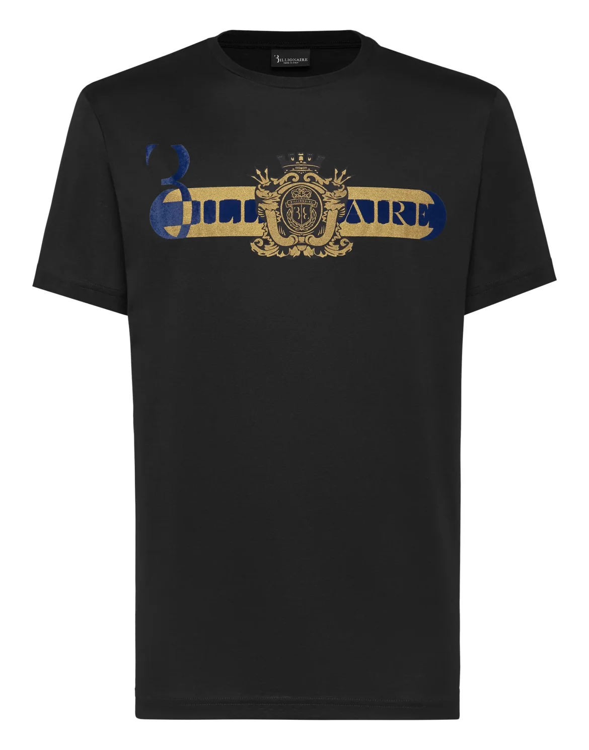 T-shirt Round Neck SS Crest, цвет: Черный