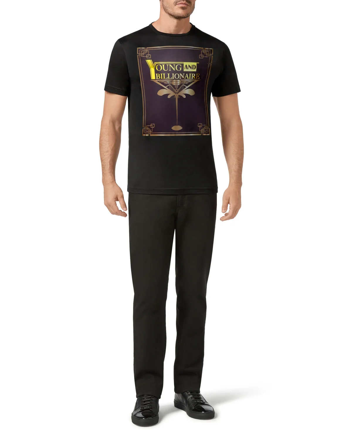 T-shirt Round Neck SS Iconic, цвет: Черный