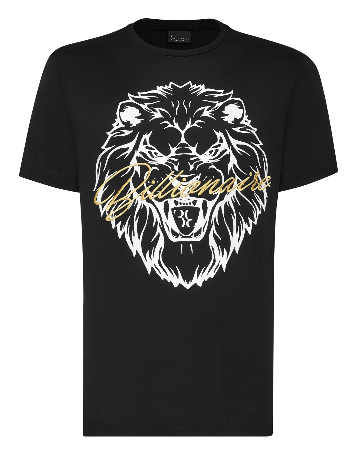 T-shirt Round Neck SS Lion, цвет: Черный