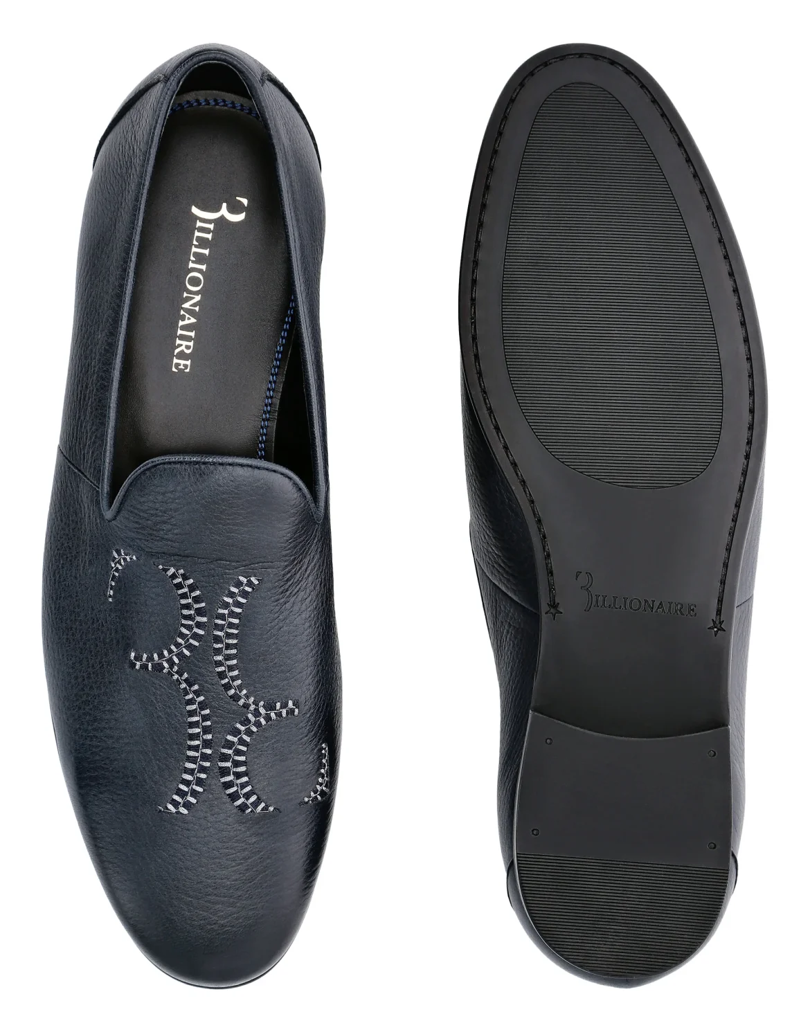 Loafers Double B, цвет: Синий