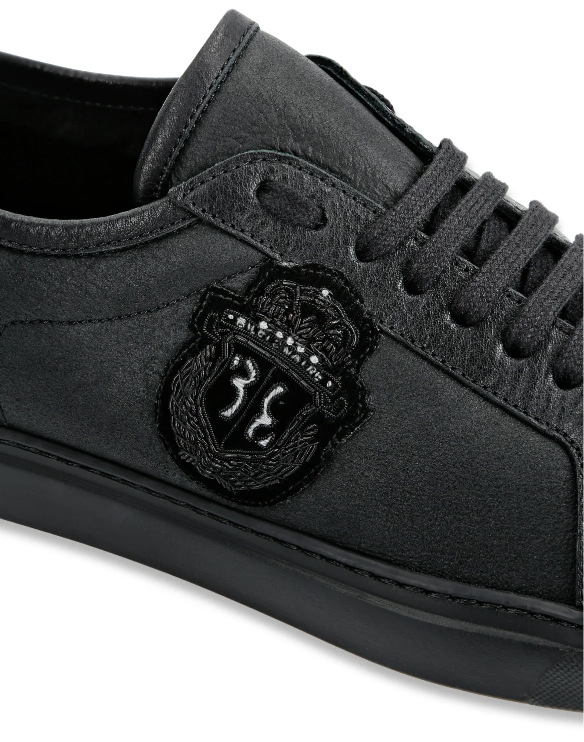Lo-Top Sneakers Crest, цвет: Черный