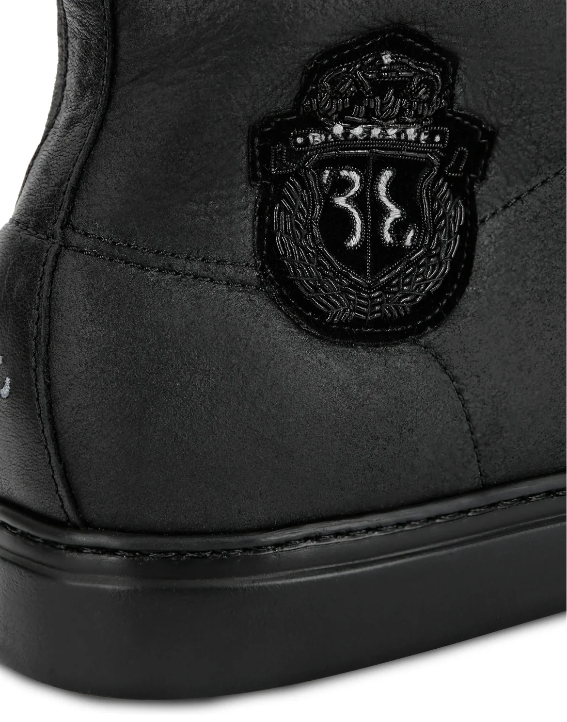 Hi-Top Sneakers Crest, цвет: Черный