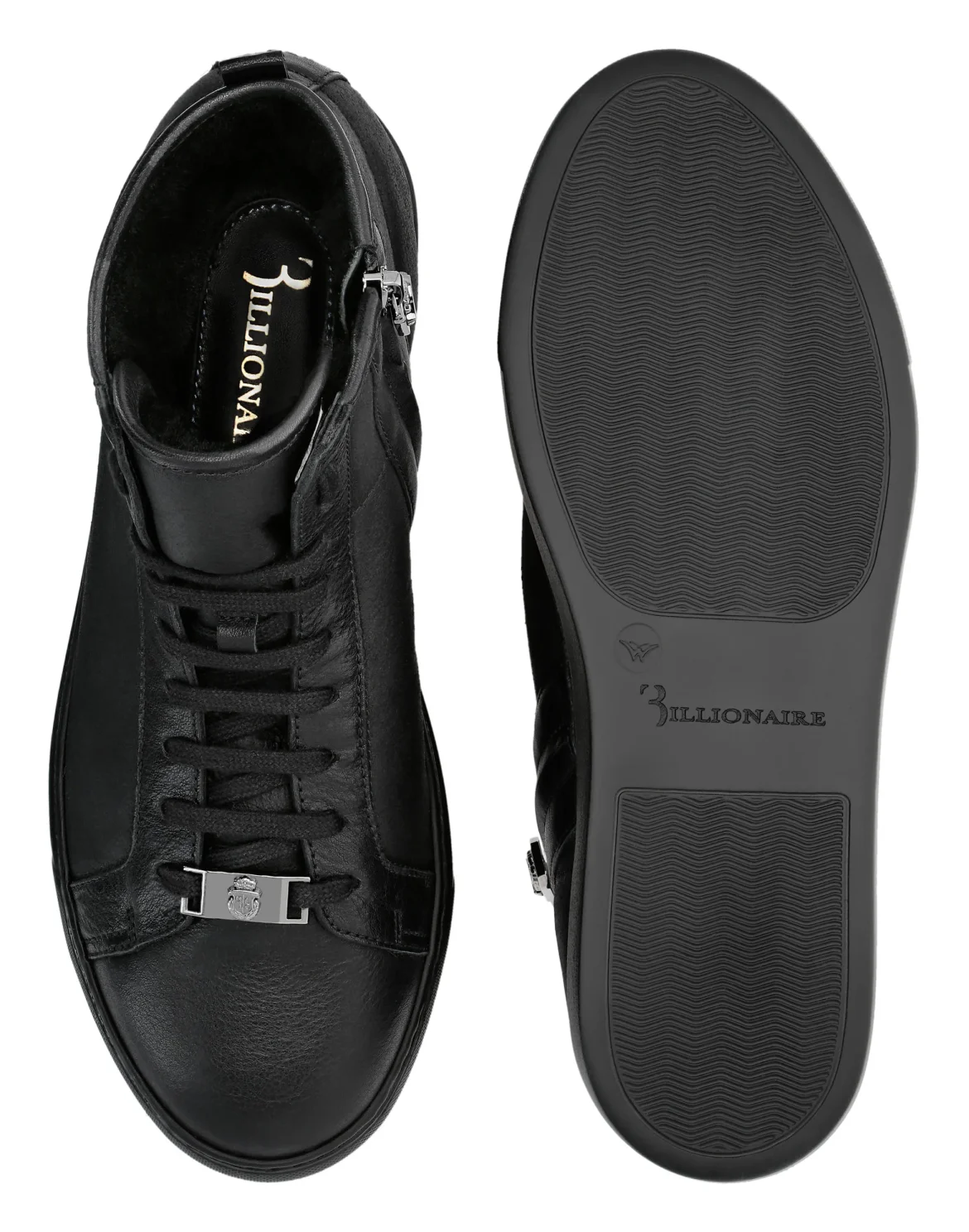 Hi-Top Sneakers Crest, цвет: Черный