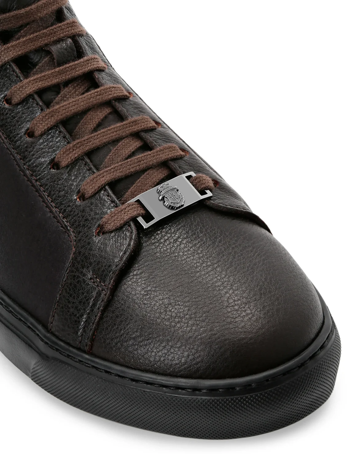 Hi-Top Sneakers Crest, цвет: Коричневый