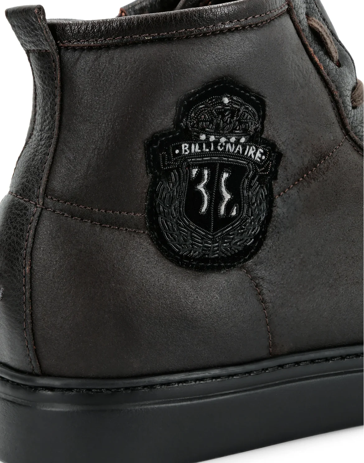 Hi-Top Sneakers Crest, цвет: Коричневый