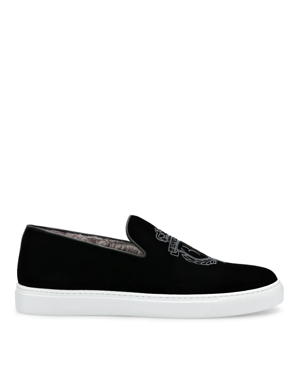 Slip On Crest, цвет: Черный