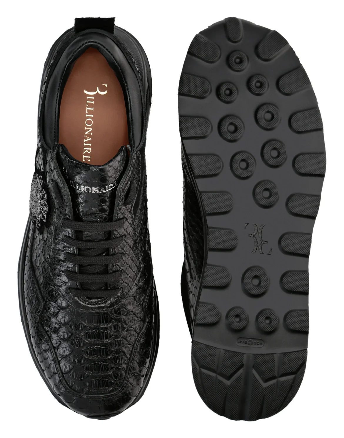 Python Runner Luxury, цвет: Черный