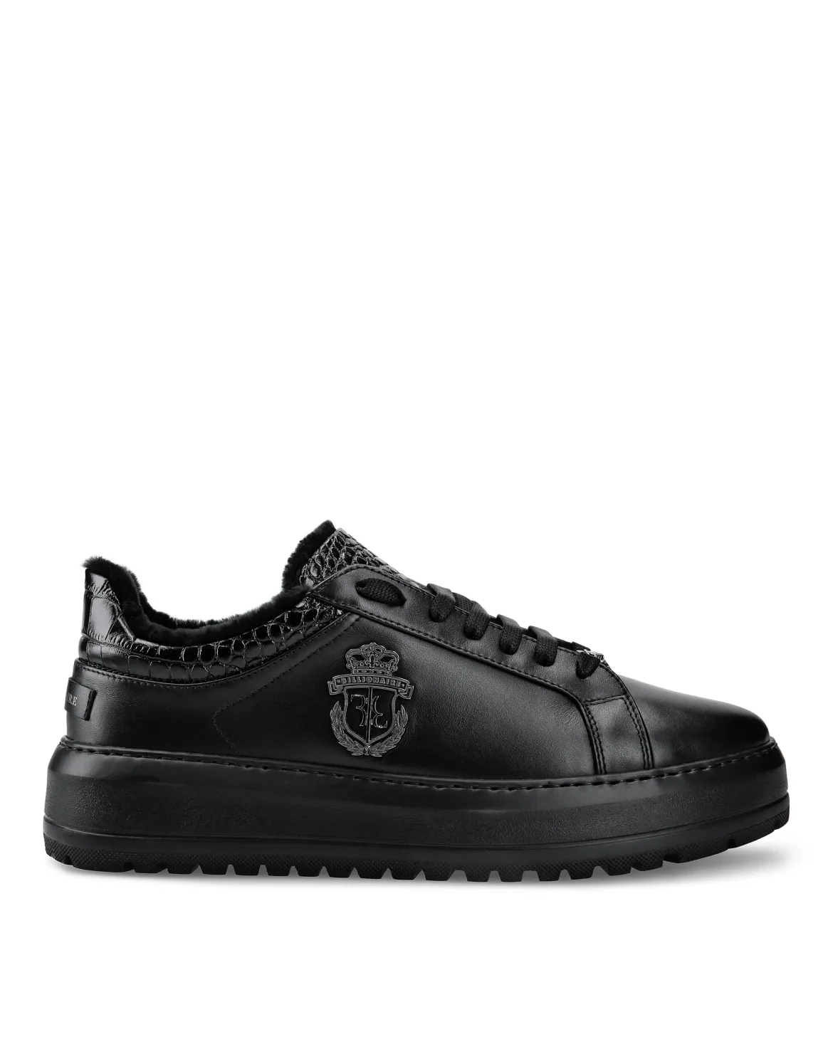 Lo-Top Sneakers Crest, цвет: Черный