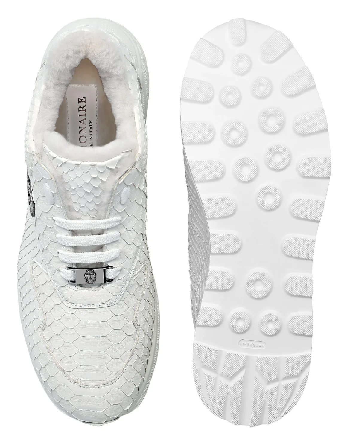 Python Runner Luxury, цвет: Белый