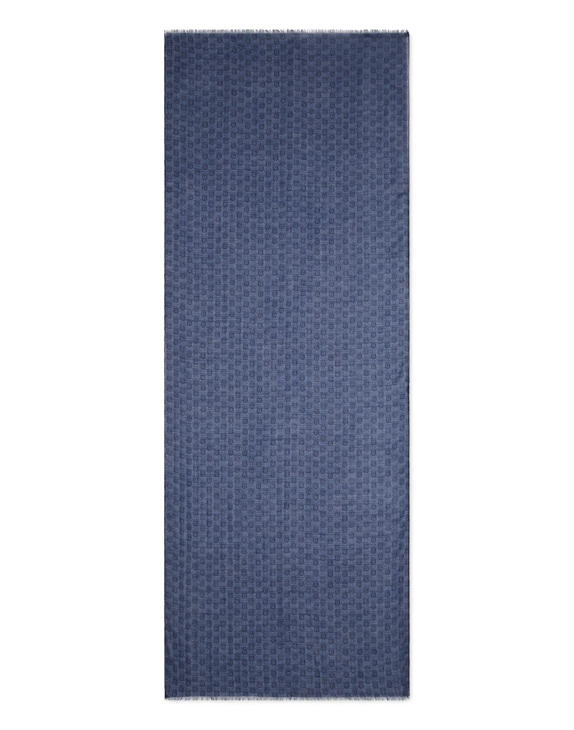 Long Scarf Crest, цвет: Синий