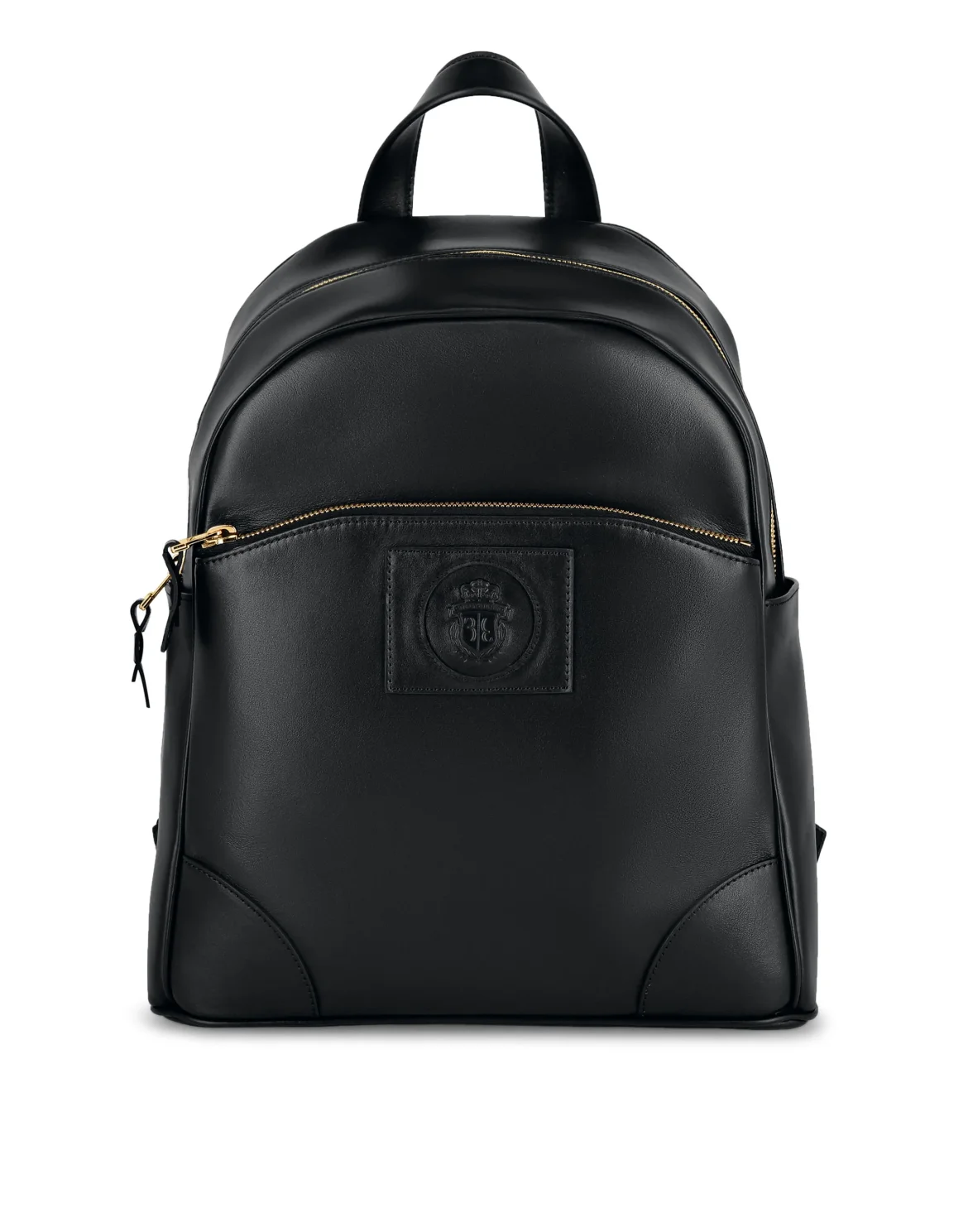 Leather Backpack Crest, цвет: Черный