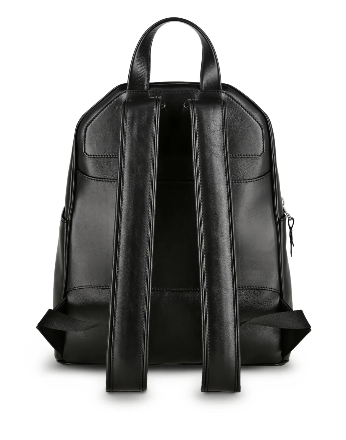 Leather Backpack Crest, цвет: Черный
