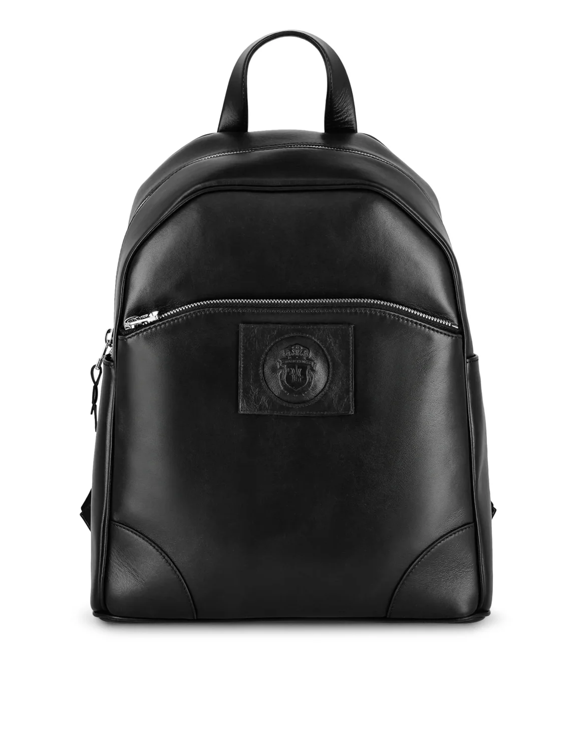 Leather Backpack Crest, цвет: Черный