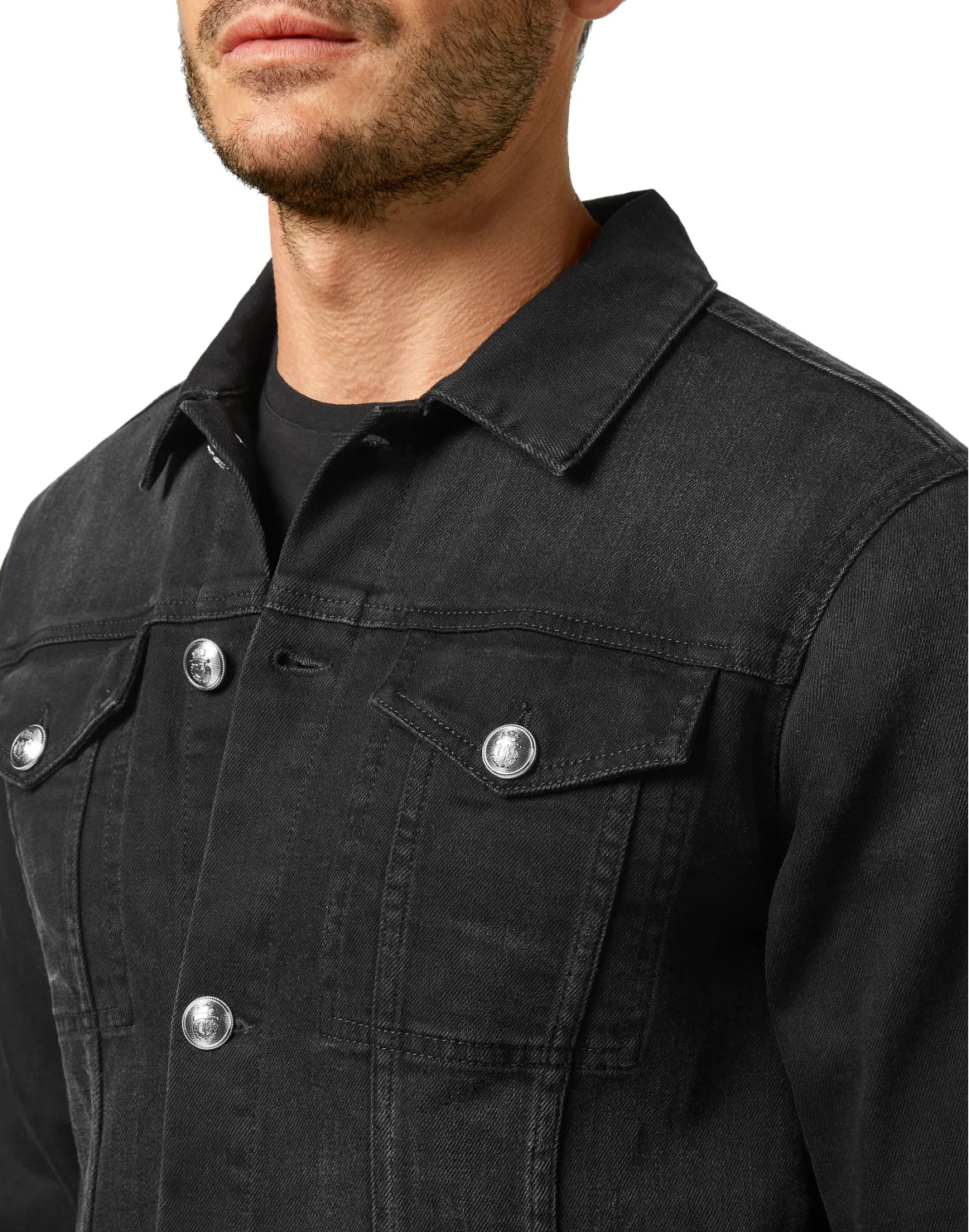 Denim Jacket Crest, цвет: Черный