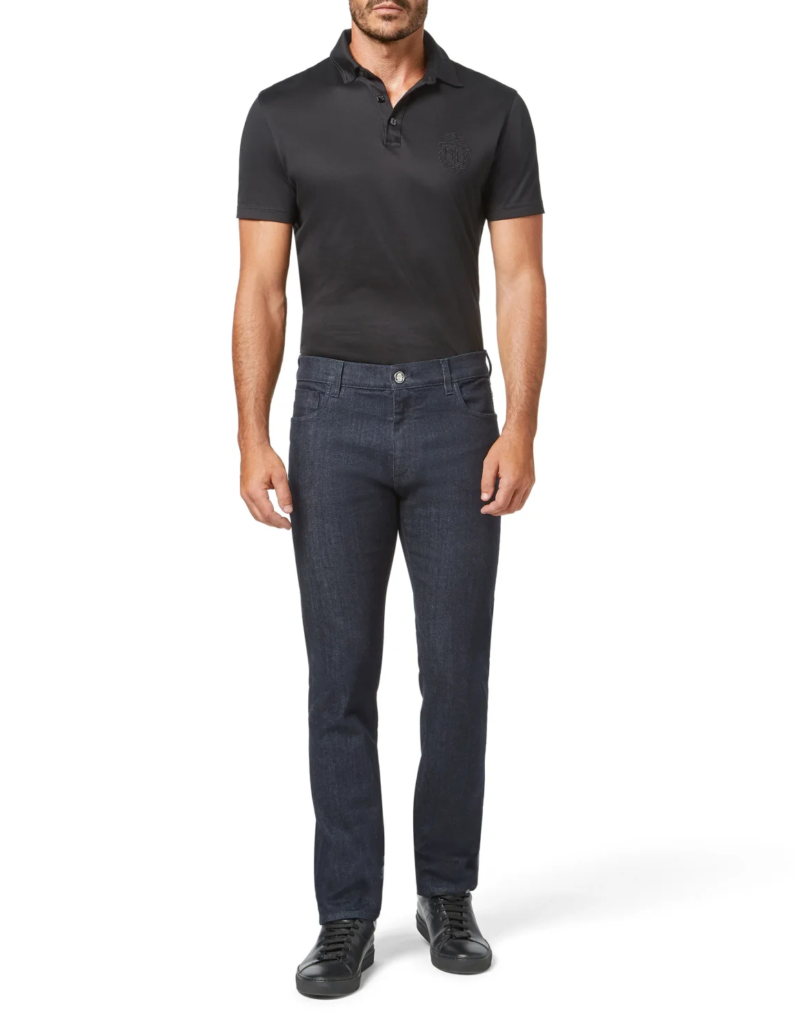 Denim Super Straight Cut elaphe insert Luxury, цвет: Синий