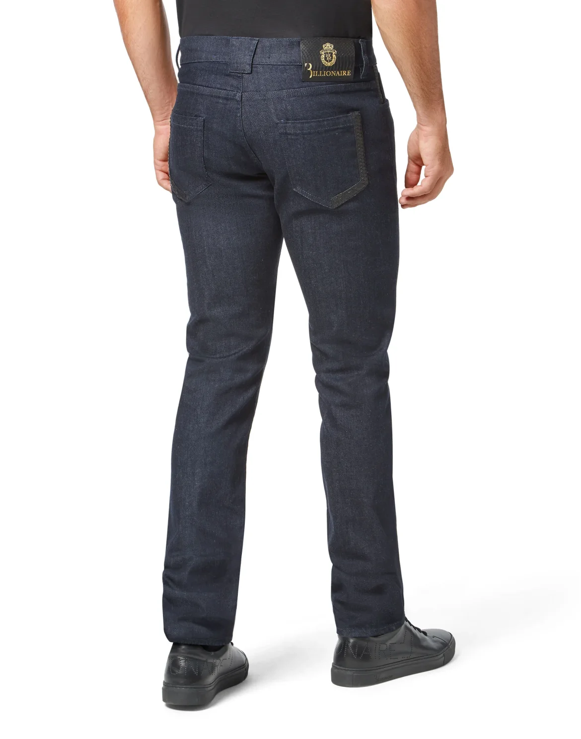 Denim Super Straight Cut elaphe insert Luxury, цвет: Синий