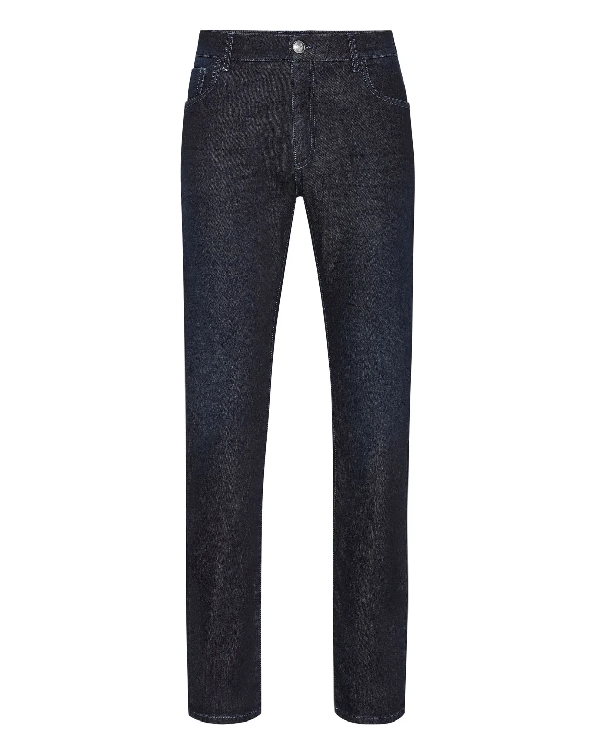 Denim Super Straight Cut Crest, цвет: Синий
