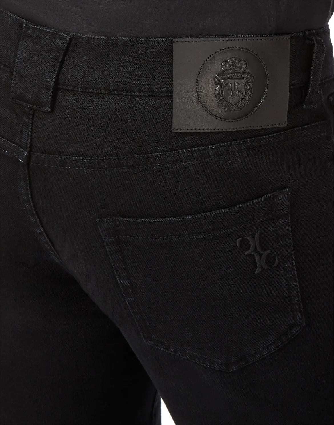 Denim Super Straight Cut Double B, цвет: Черный