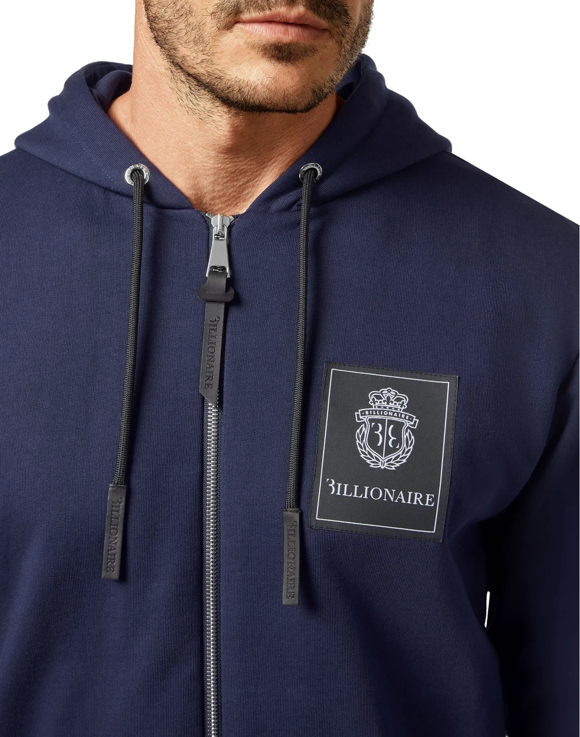Hoodie Sweatjacket Crest, цвет: Синий