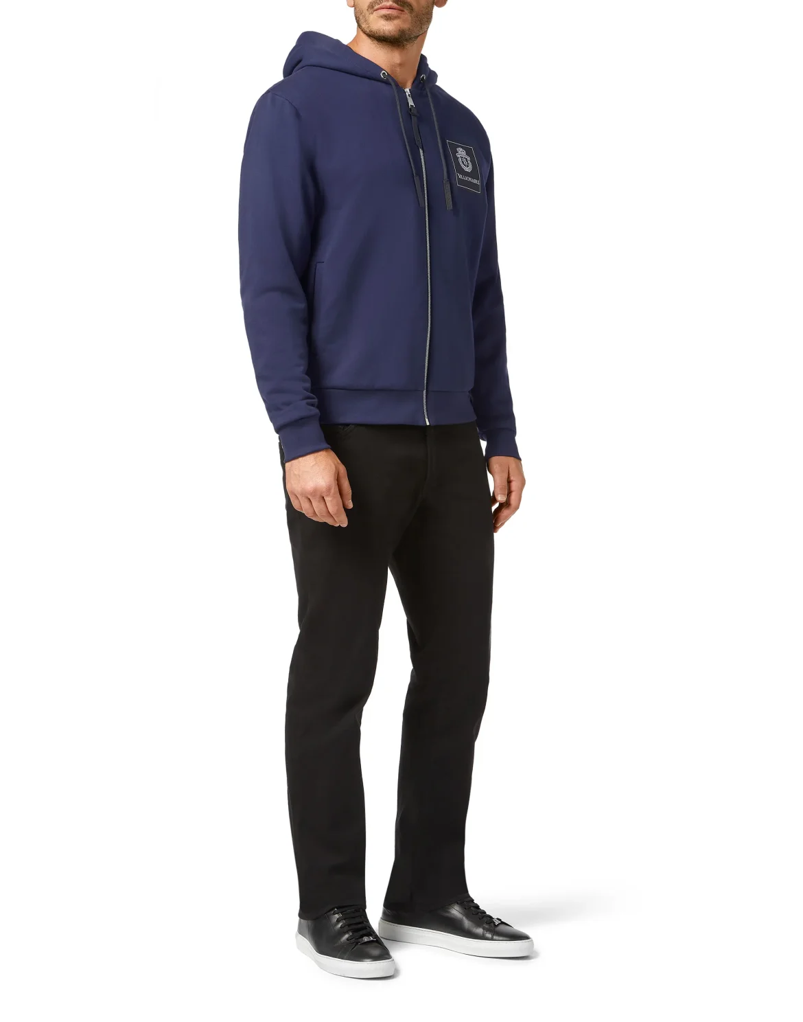 Hoodie Sweatjacket Crest, цвет: Синий