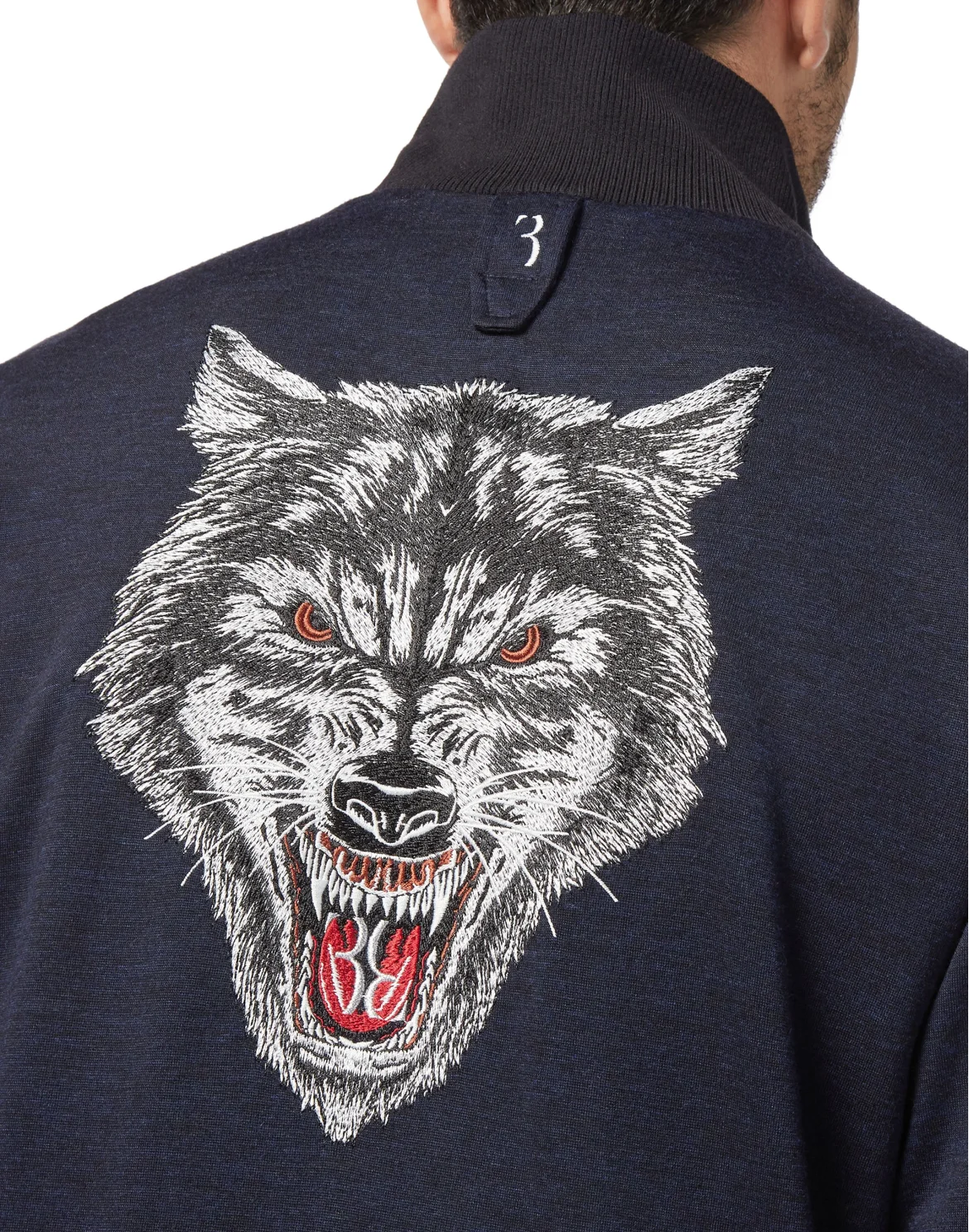 Wool Silk Jacket/Trousers Wolf, цвет: Синий