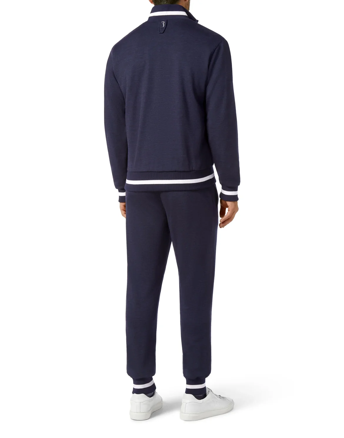 Wool Silk Jacket/Trousers Crest, цвет: Синий