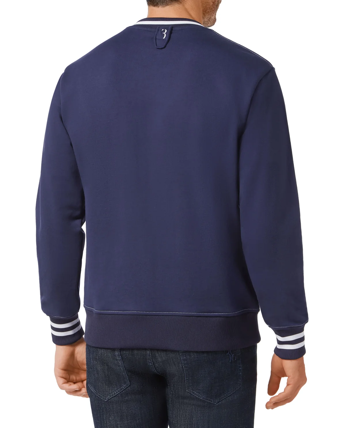 Sweatshirt LS Wolf, цвет: Синий