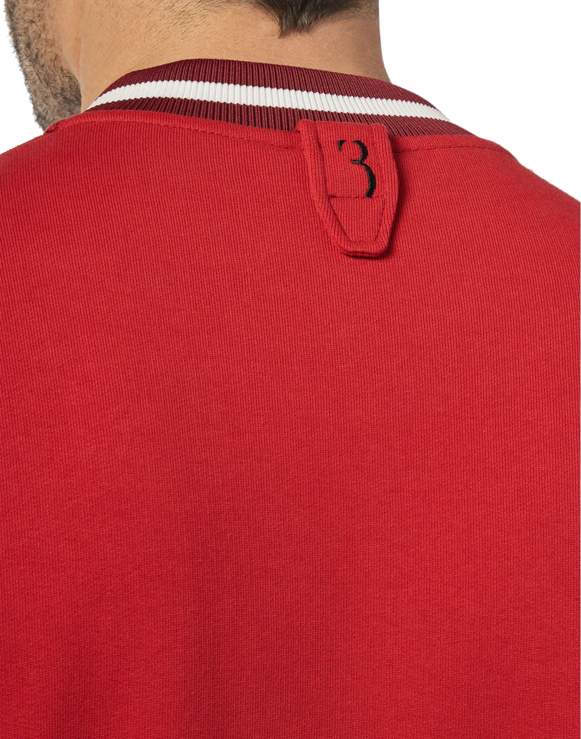 Sweatshirt LS Wolf, цвет: Красный