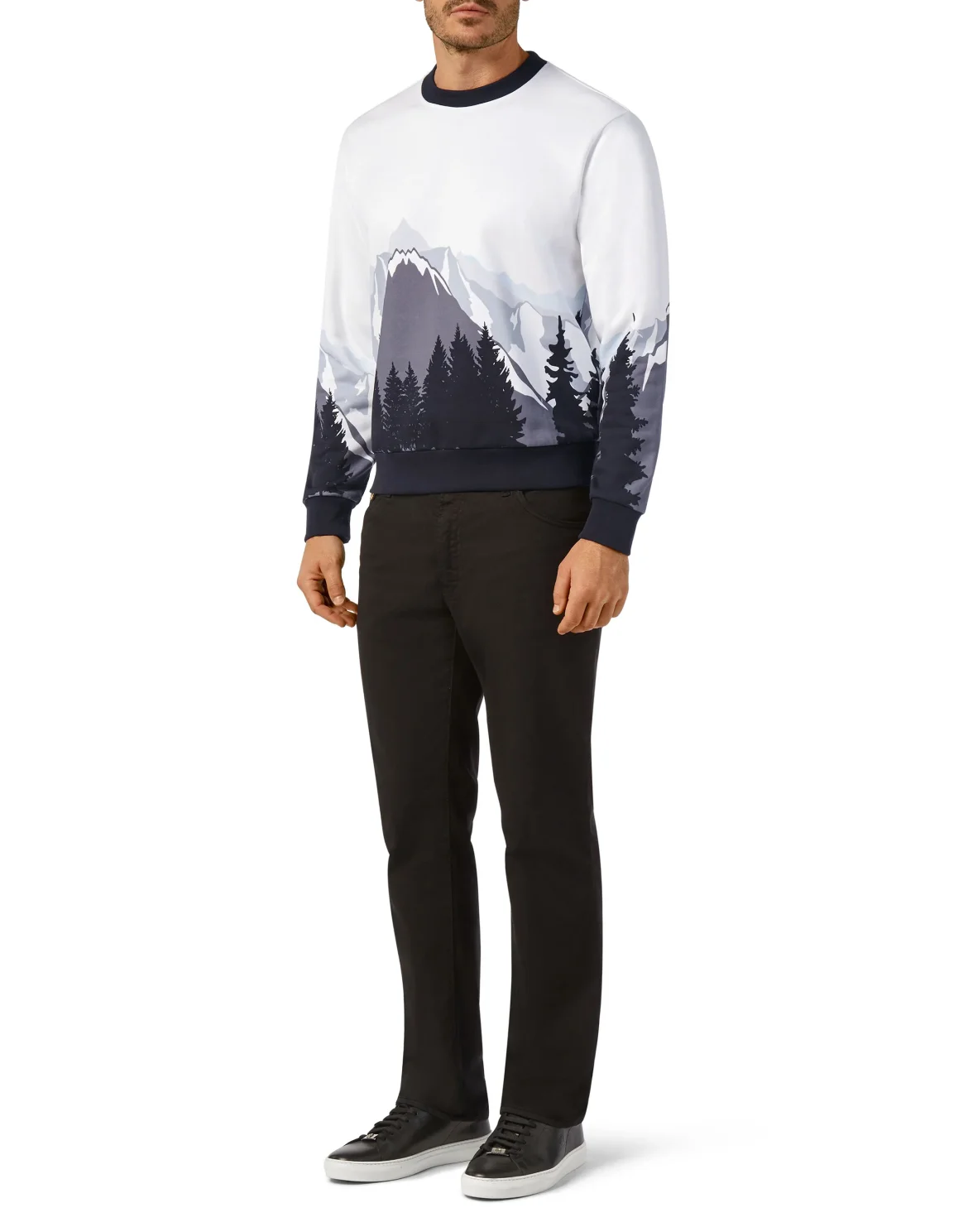 Sweatshirt LS Landscape, цвет: Белый