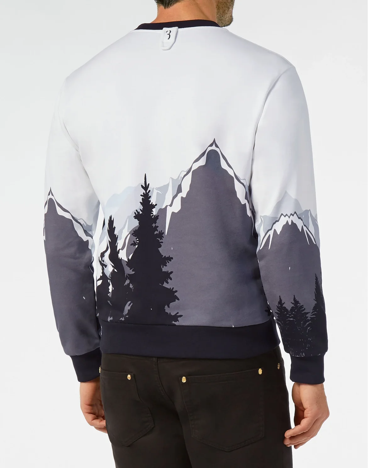 Sweatshirt LS Landscape, цвет: Белый