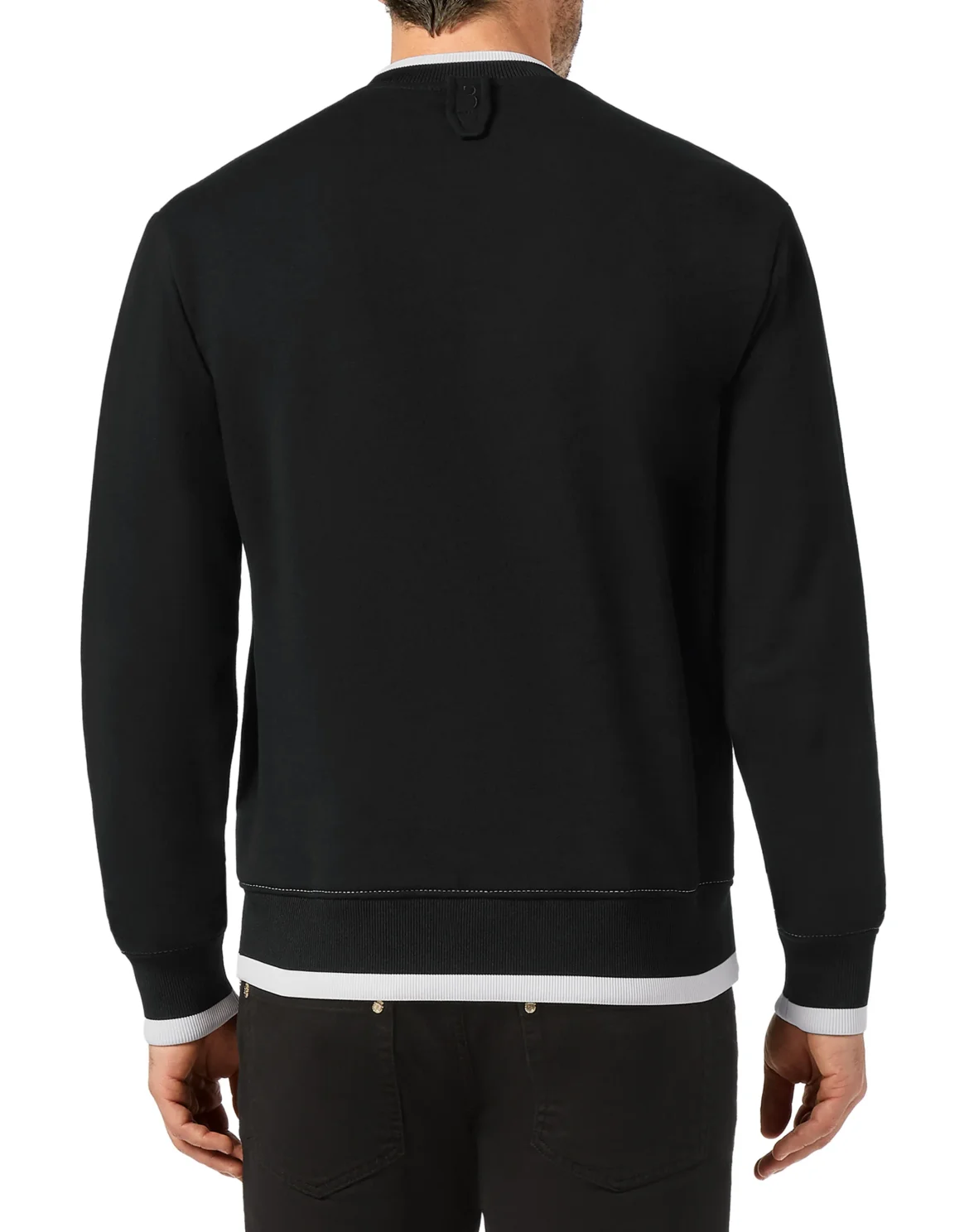 Sweatshirt LS Crest, цвет: Черный