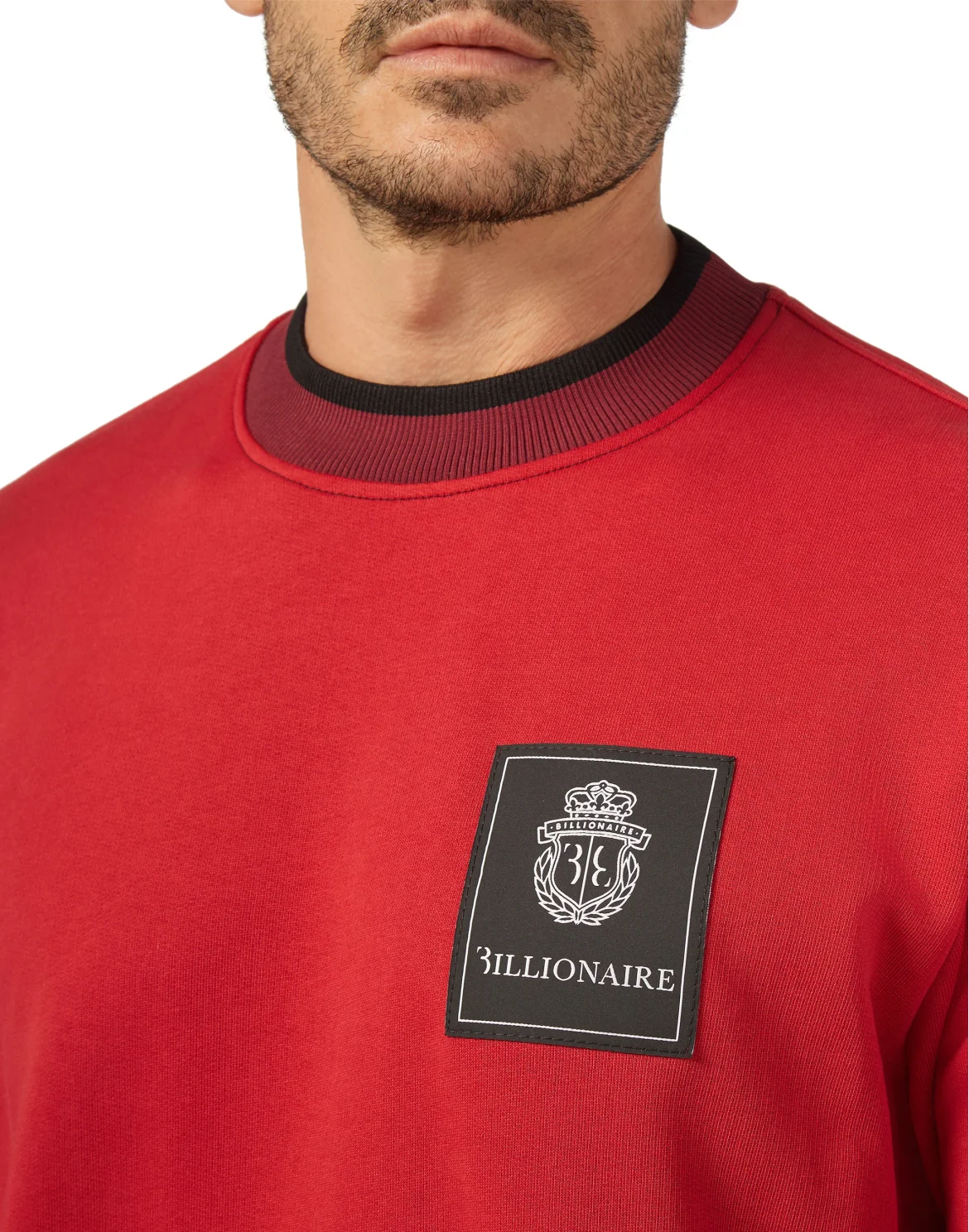 Sweatshirt LS Crest, цвет: Красный