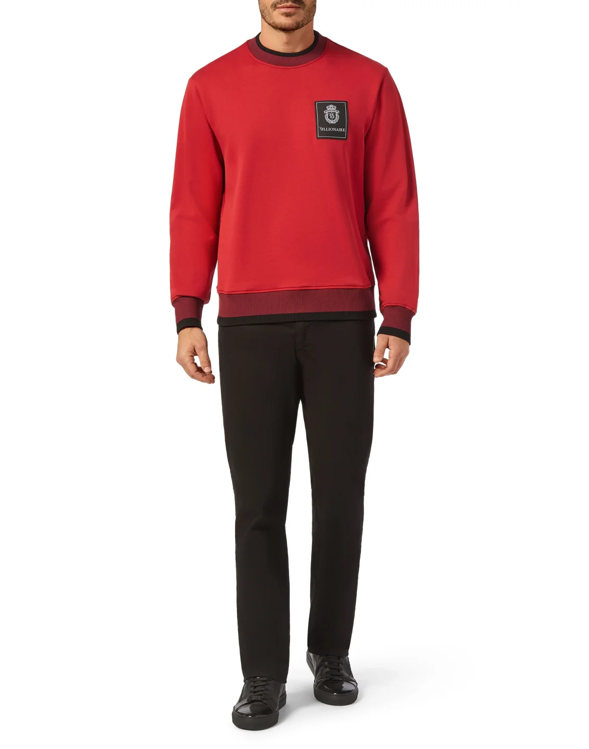 Sweatshirt LS Crest, цвет: Красный