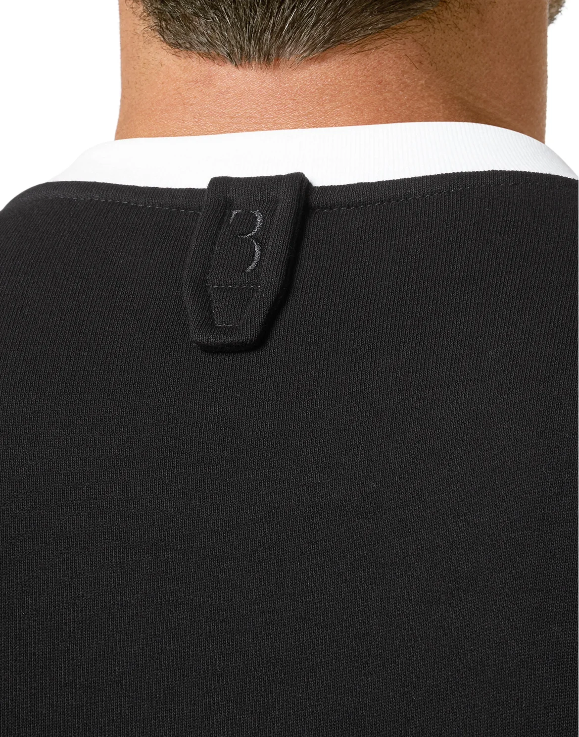 Sweatshirt LS Double B, цвет: Черный