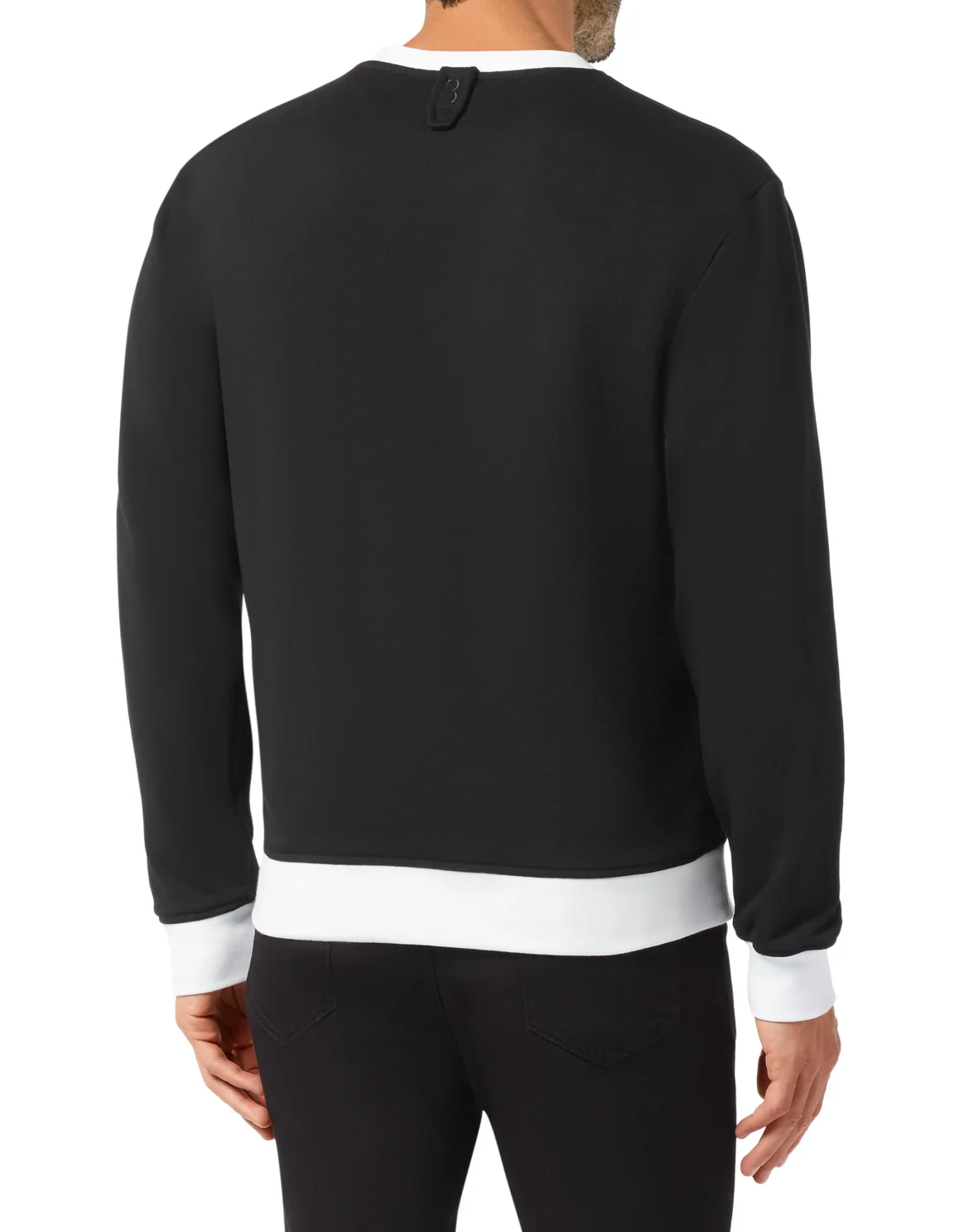 Sweatshirt LS Double B, цвет: Черный