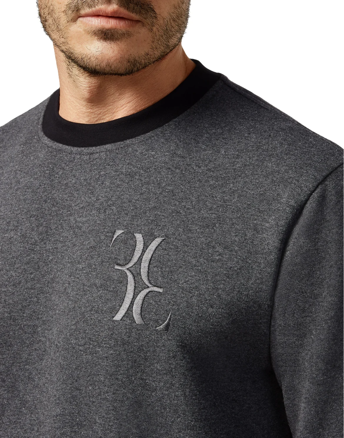 Sweatshirt LS Double B, цвет: Серый