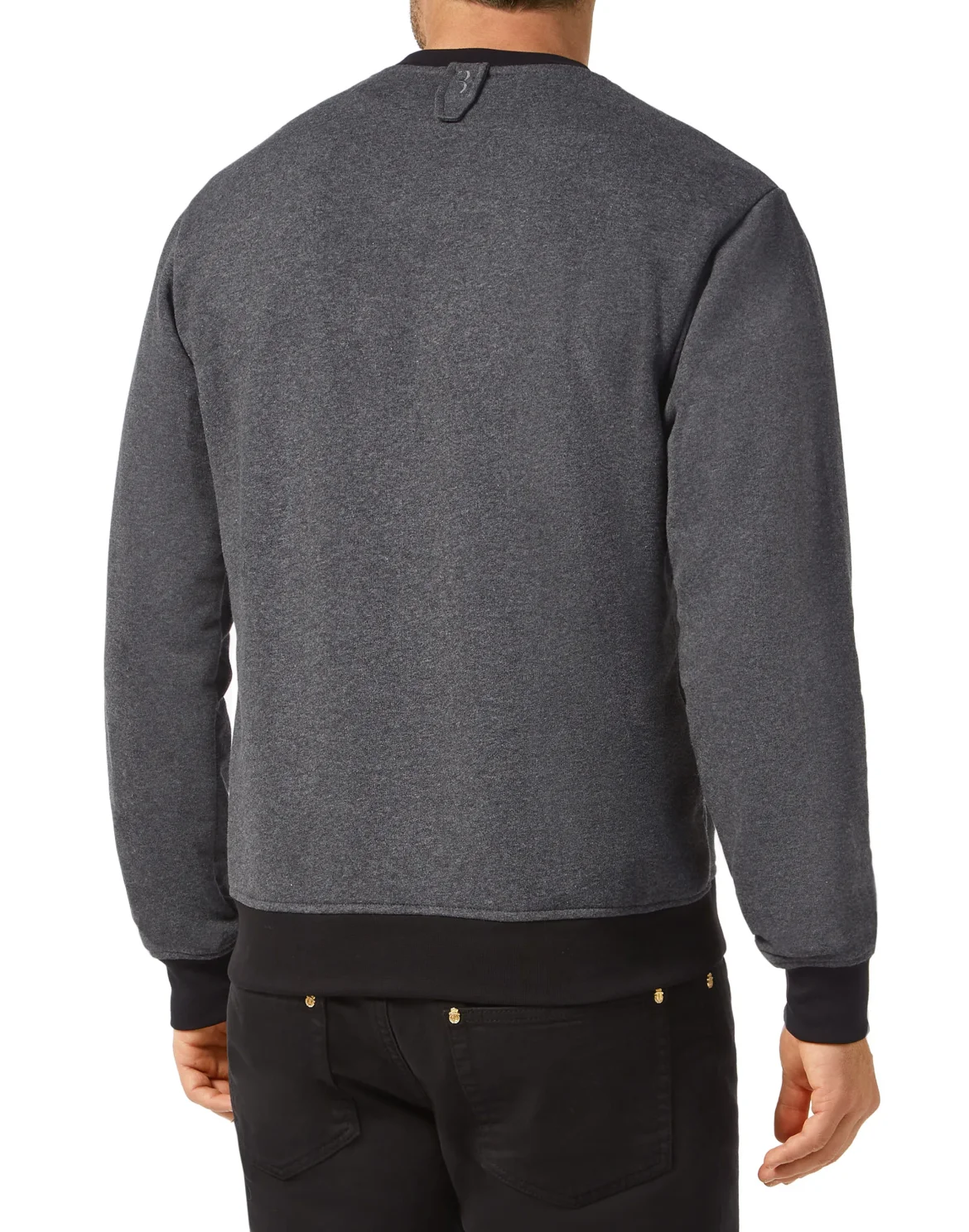 Sweatshirt LS Double B, цвет: Серый