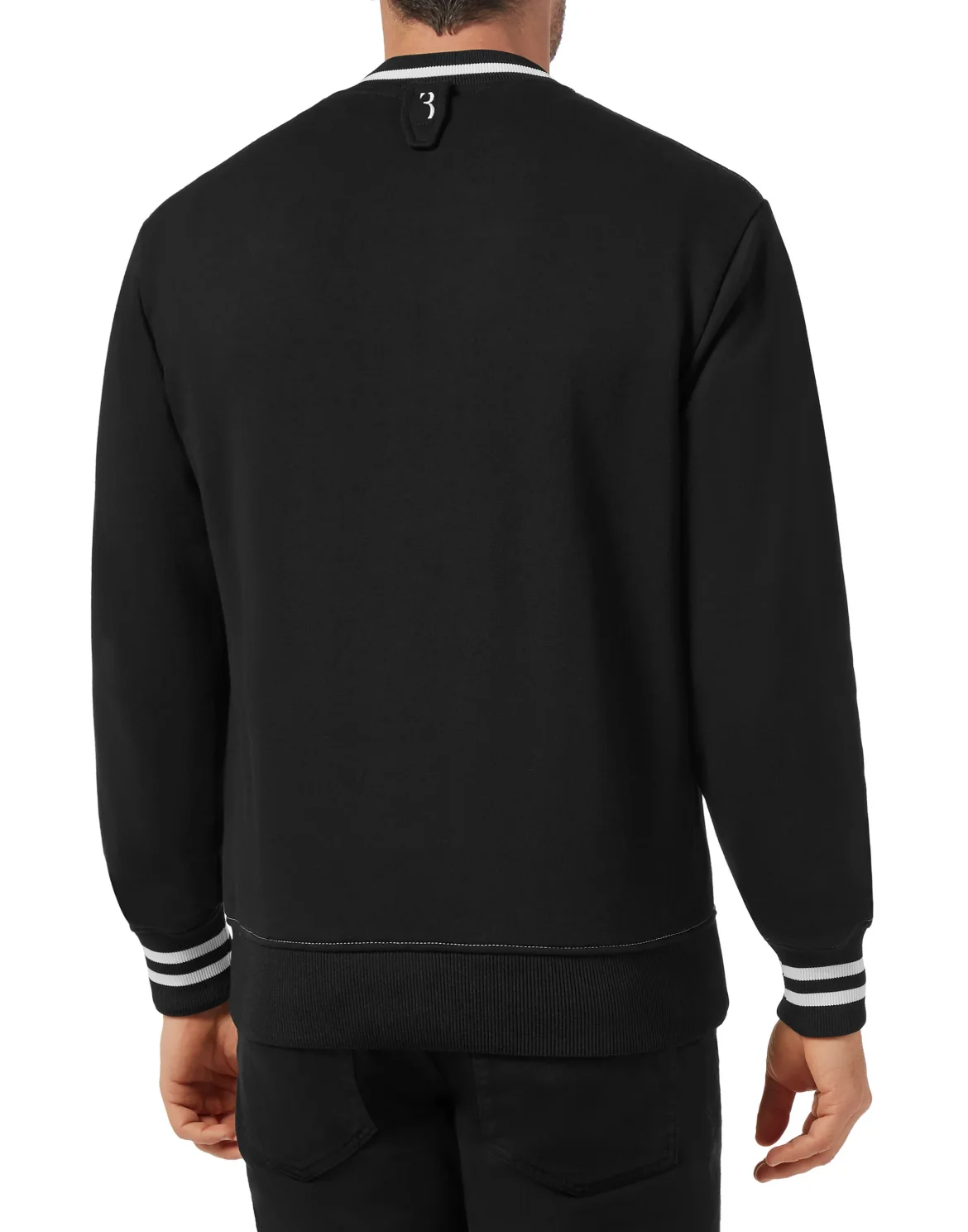 Sweatshirt LS Double B, цвет: Черный