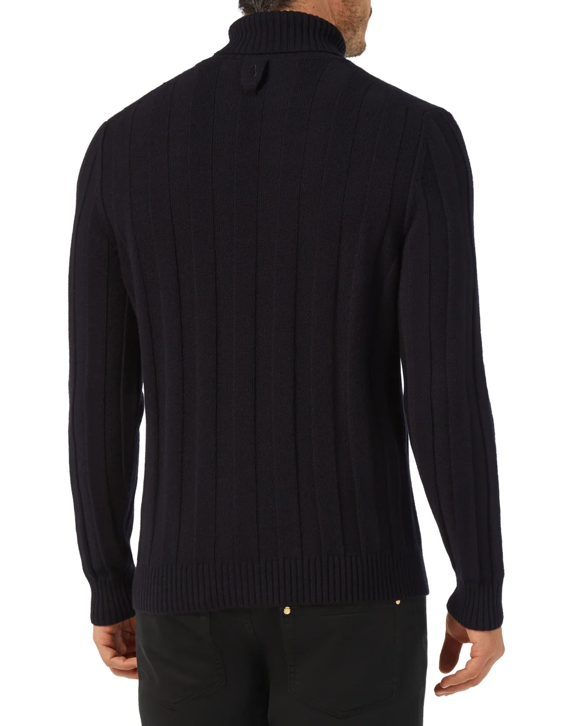 Wool Turtle Neck LS Double B, цвет: Черный
