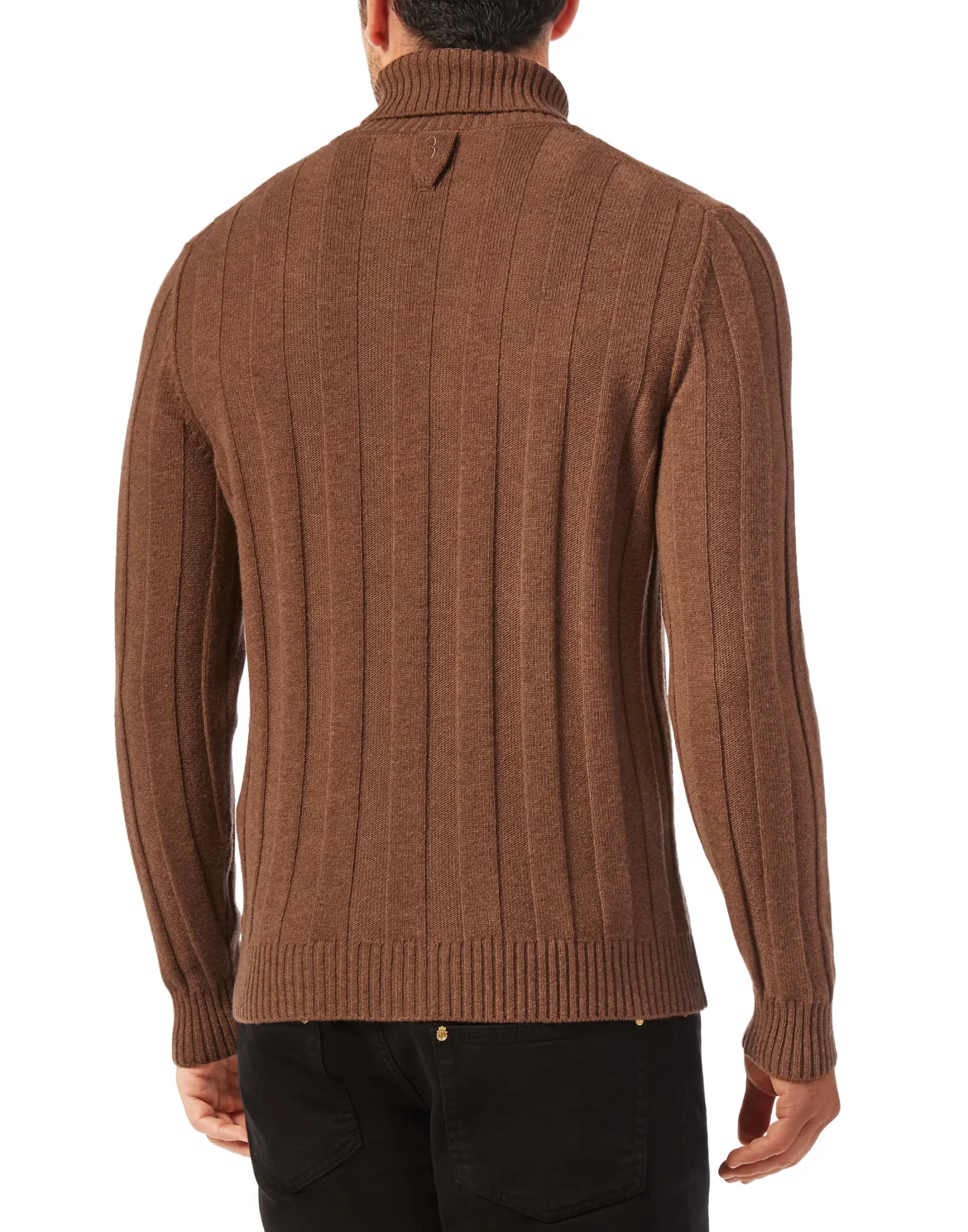 Wool Turtle Neck LS Double B, цвет: Коричневый