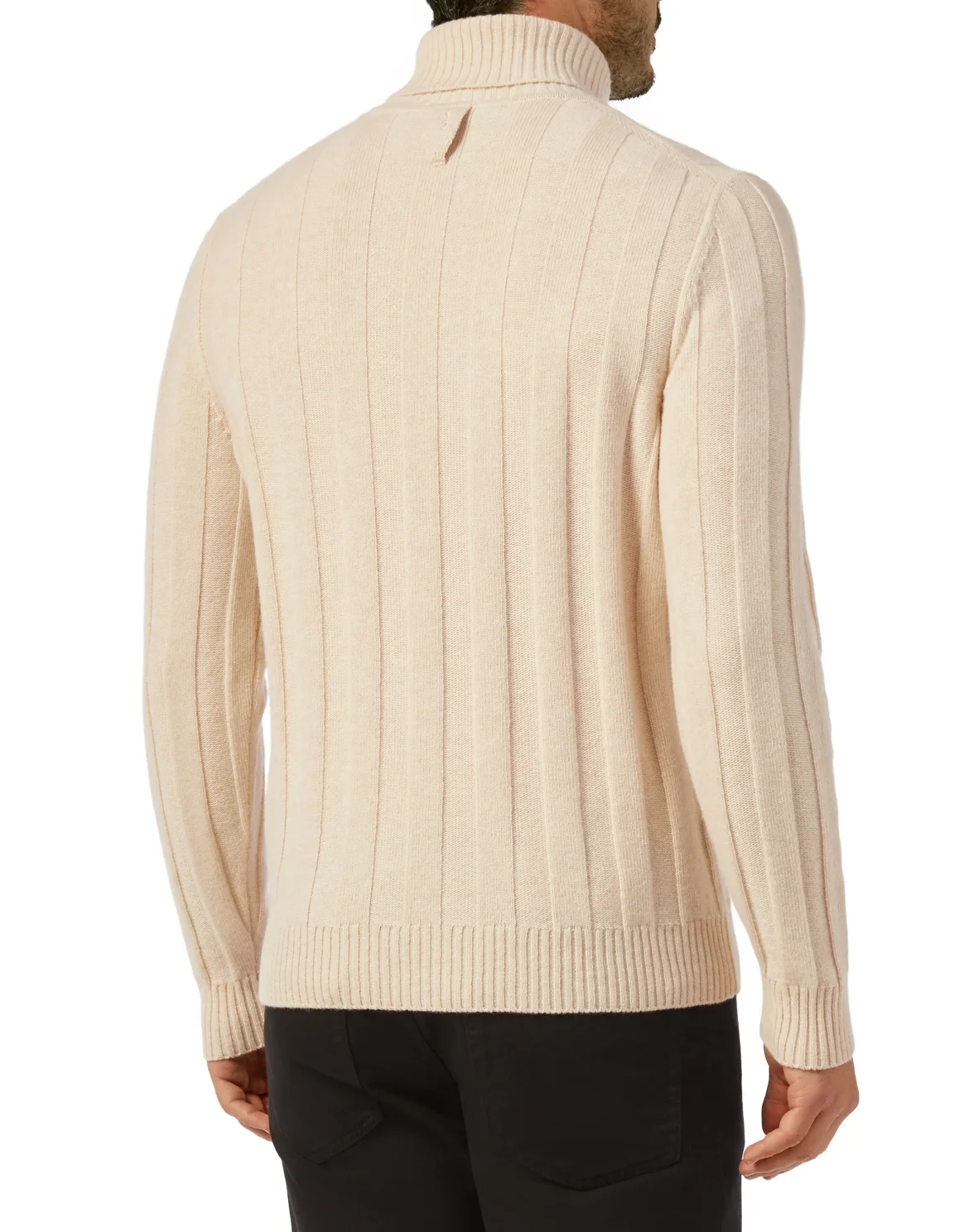 Wool Turtle Neck LS Double B, цвет: Бежевый