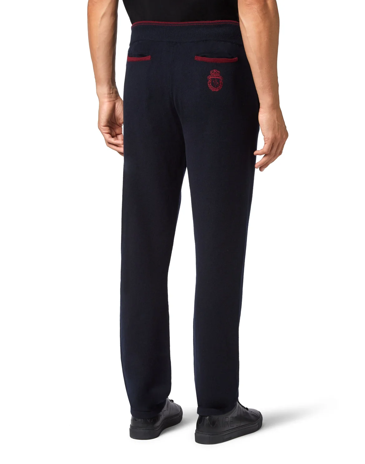 Cashmere Jogging Trousers -T Crest, цвет: Синий