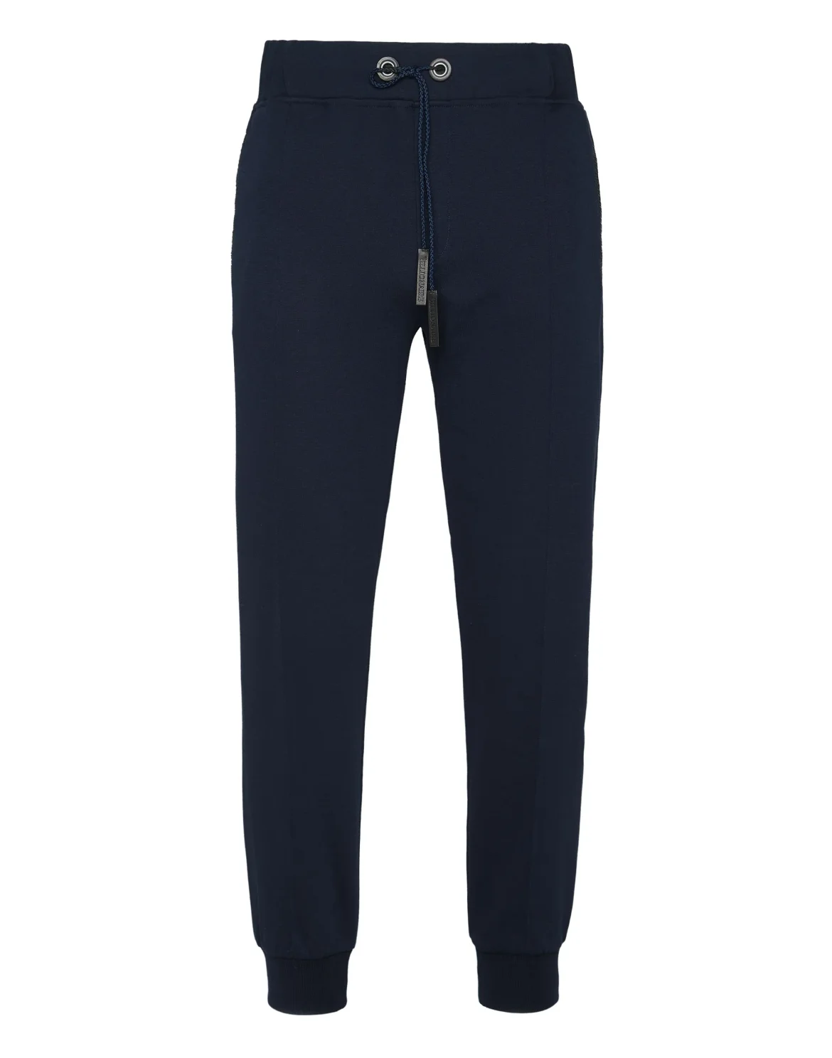 Wool and Cashmere Trousers Elaphe insert, цвет: Синий
