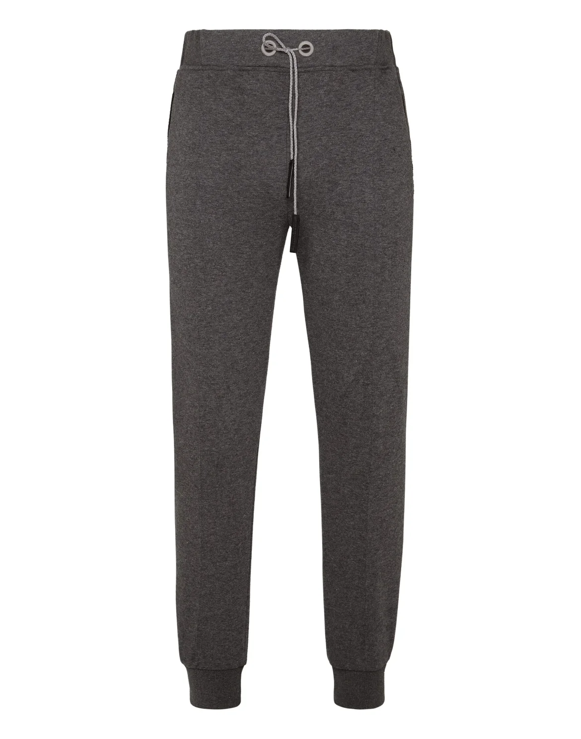 Wool and Cashmere Trousers Elaphe insert, цвет: Серый