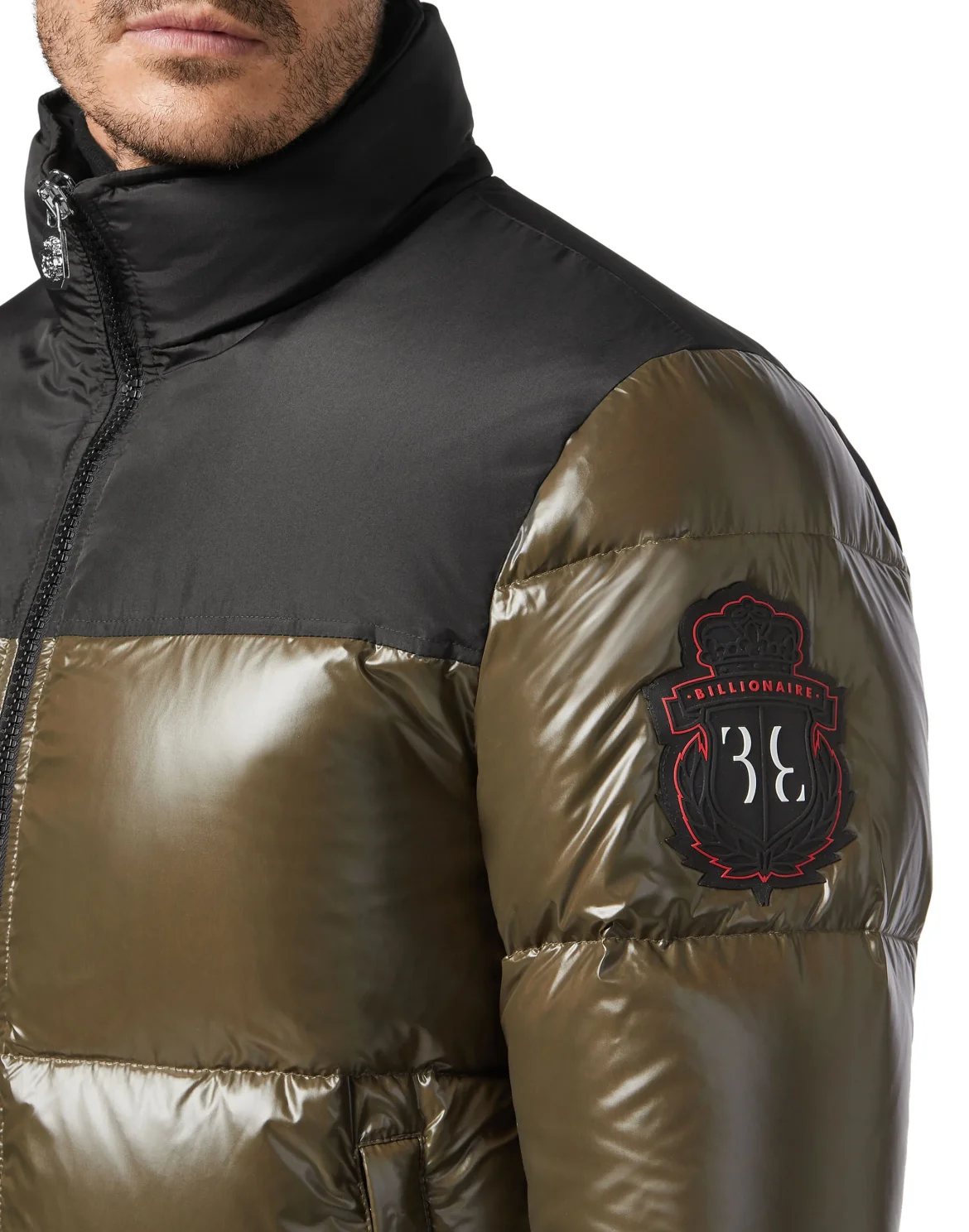 Jacket Bicolor Crest, цвет: Зеленый