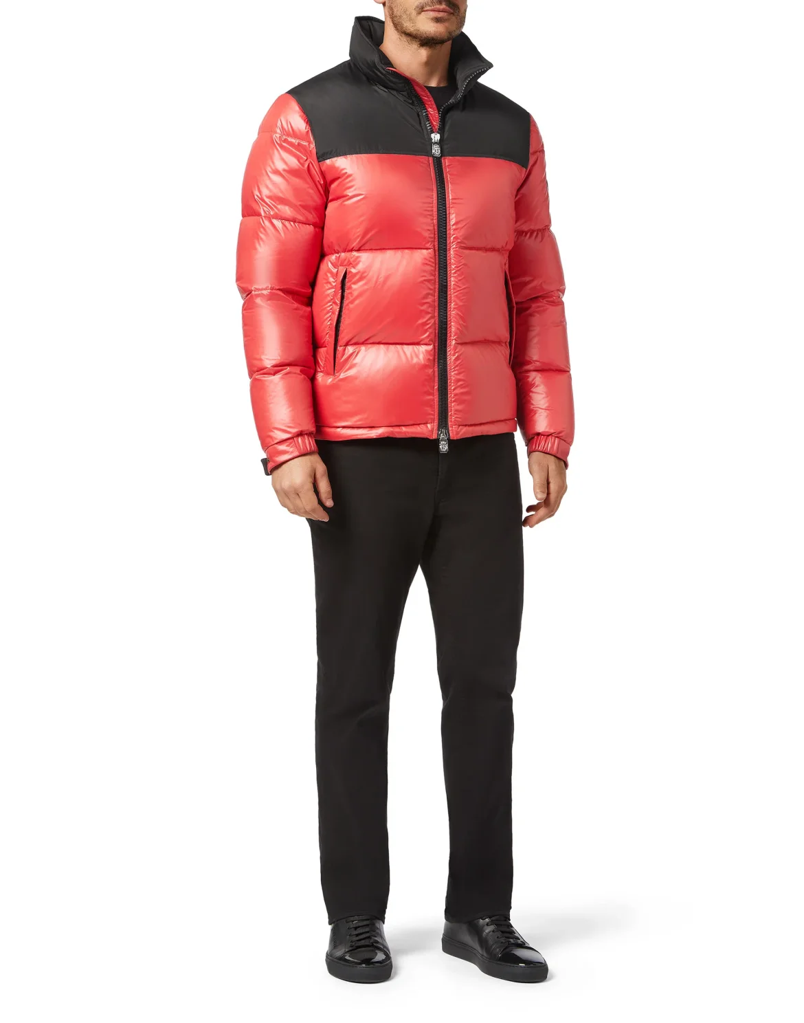 Jacket Bicolor Crest, цвет: Красный